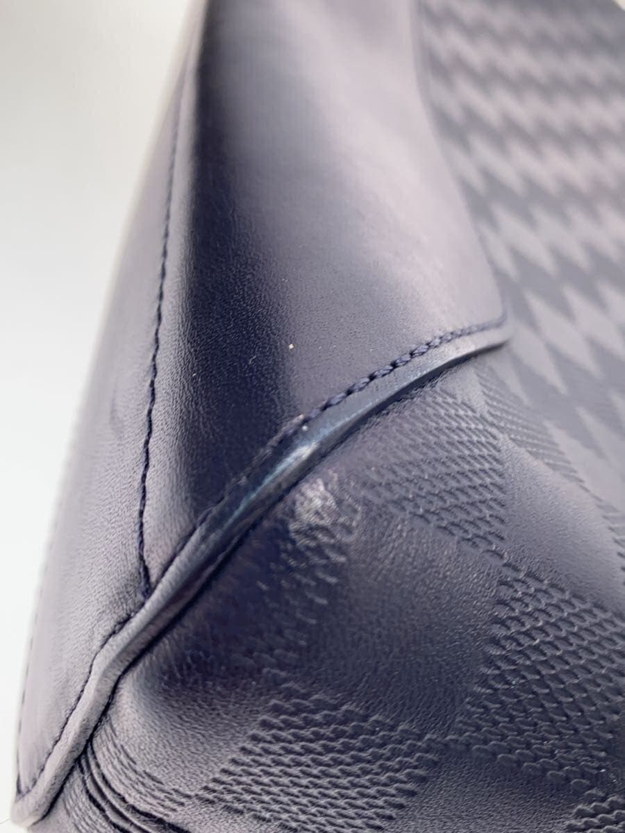 LOUIS VUITTON Ave New Briefcase_Damier Infini Leather NVY All Over Pattern 8