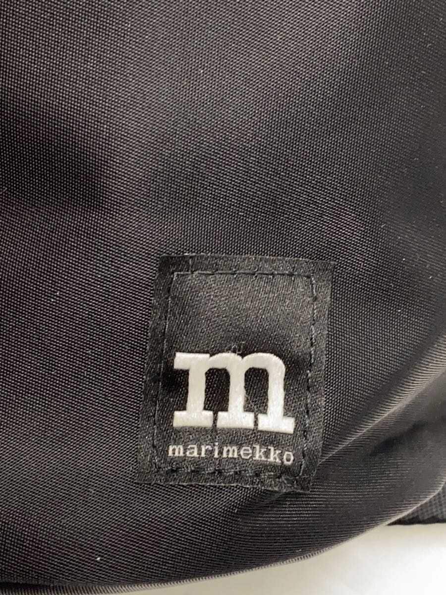 marimekko Shoulder Bag Polyester BLK Solid ESSENTIAL BUCKET SOLID 5