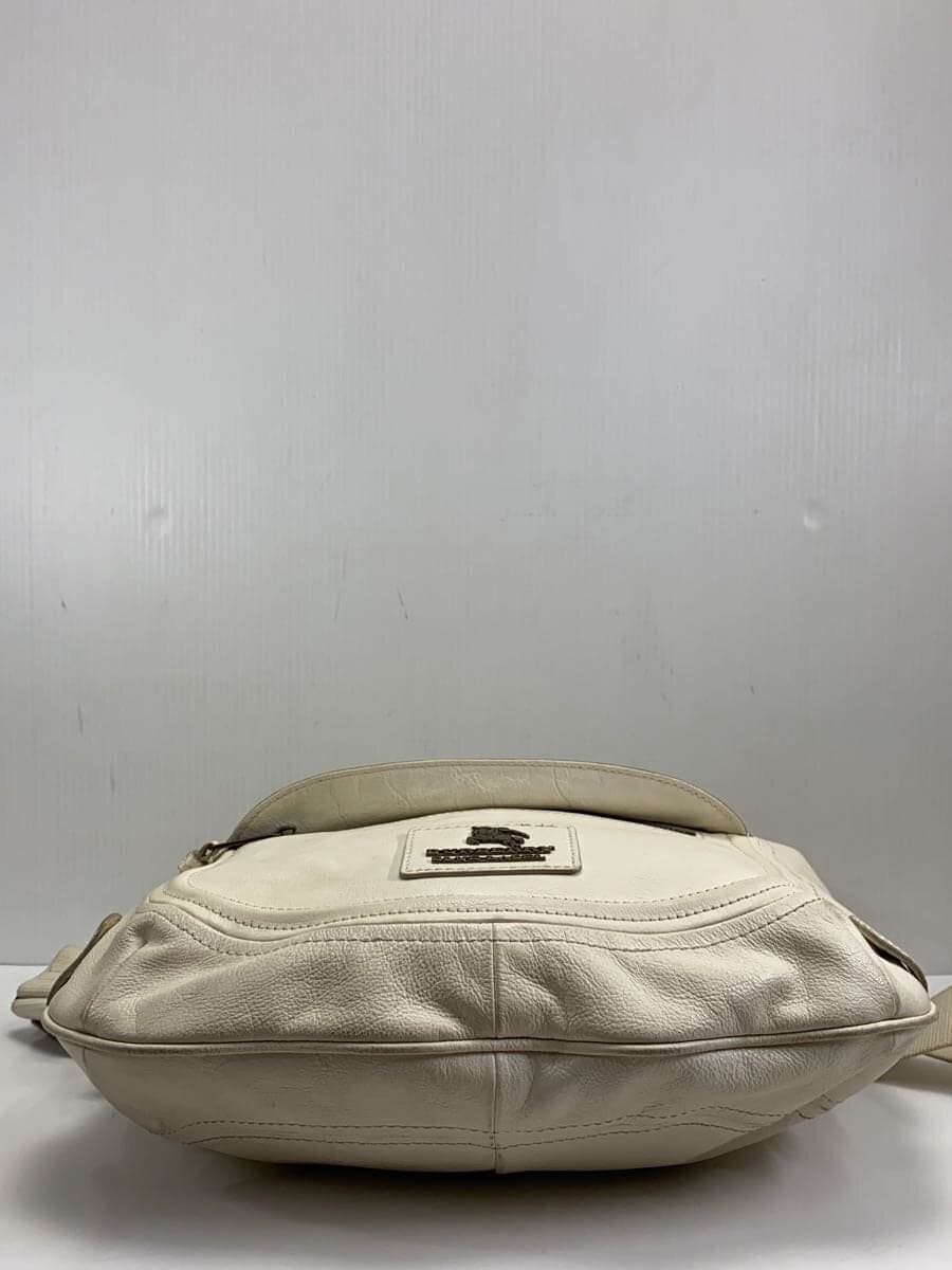 BURBERRY BLUE LABEL Shoulder Bag Leather WHT E2120-101-02 4