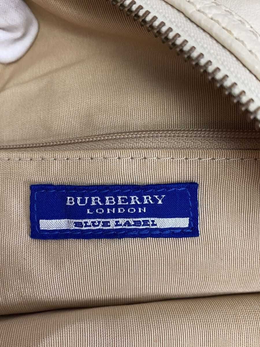 BURBERRY BLUE LABEL Shoulder Bag Leather WHT E2120-101-02 7