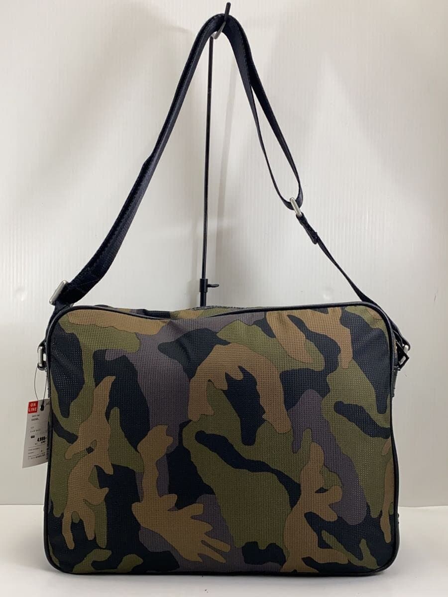 DIESEL Messenger Bag Multicolor Camouflage With Wear 3
