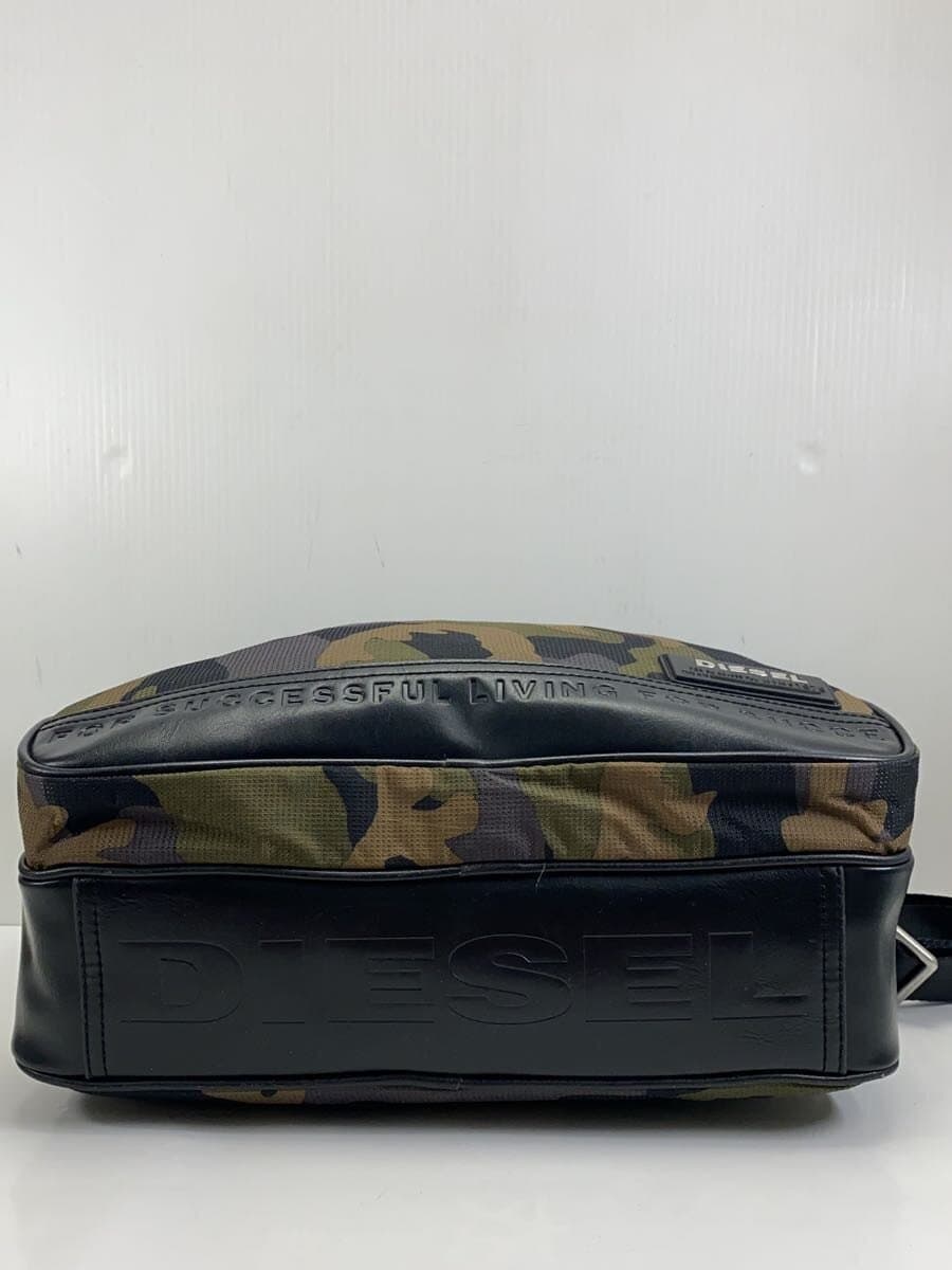 DIESEL Messenger Bag Multicolor Camouflage With Wear 4