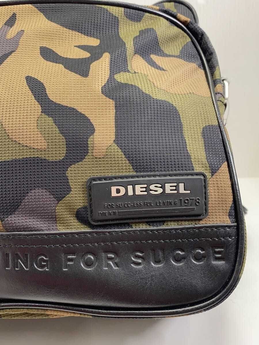 DIESEL Messenger Bag Multicolor Camouflage With Wear 5