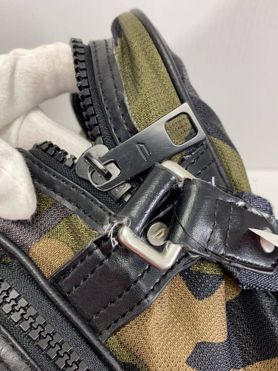 DIESEL Messenger Bag Multicolor Camouflage With Wear 7