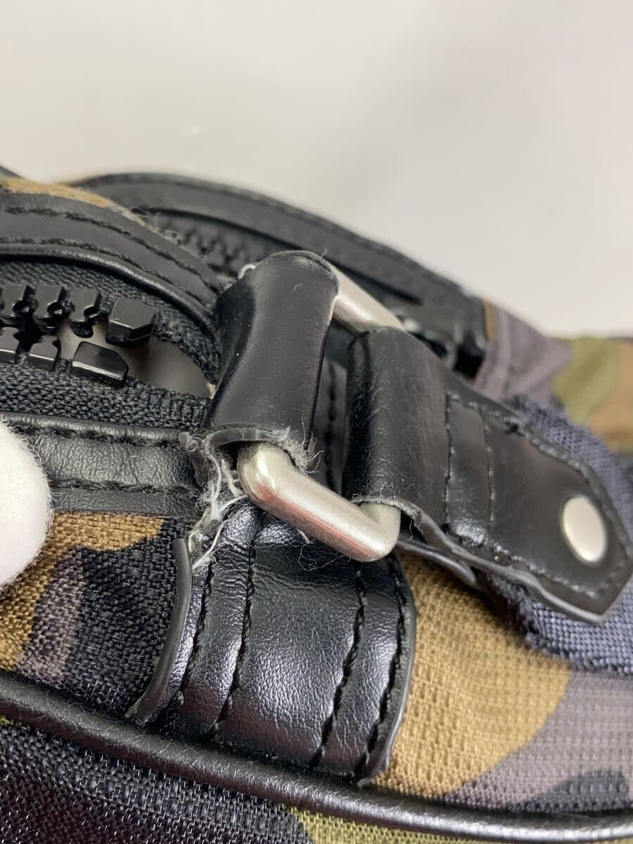 DIESEL Messenger Bag Multicolor Camouflage With Wear 8