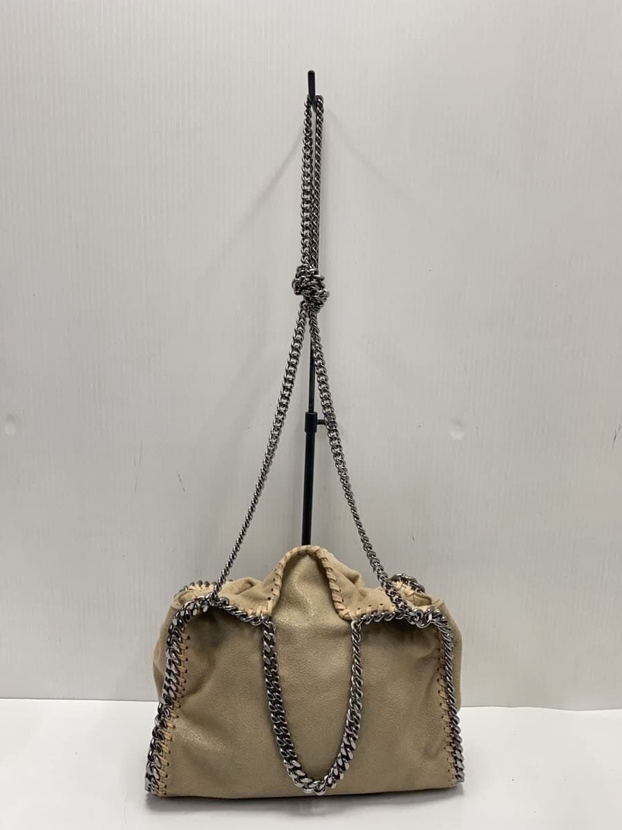 STELLAMcCARTNEY shoulder bag -- BEG plain 3