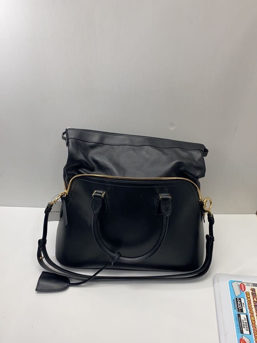Maison Margiela Shoulder Bag Leather BLK Solid S56WG0093 3