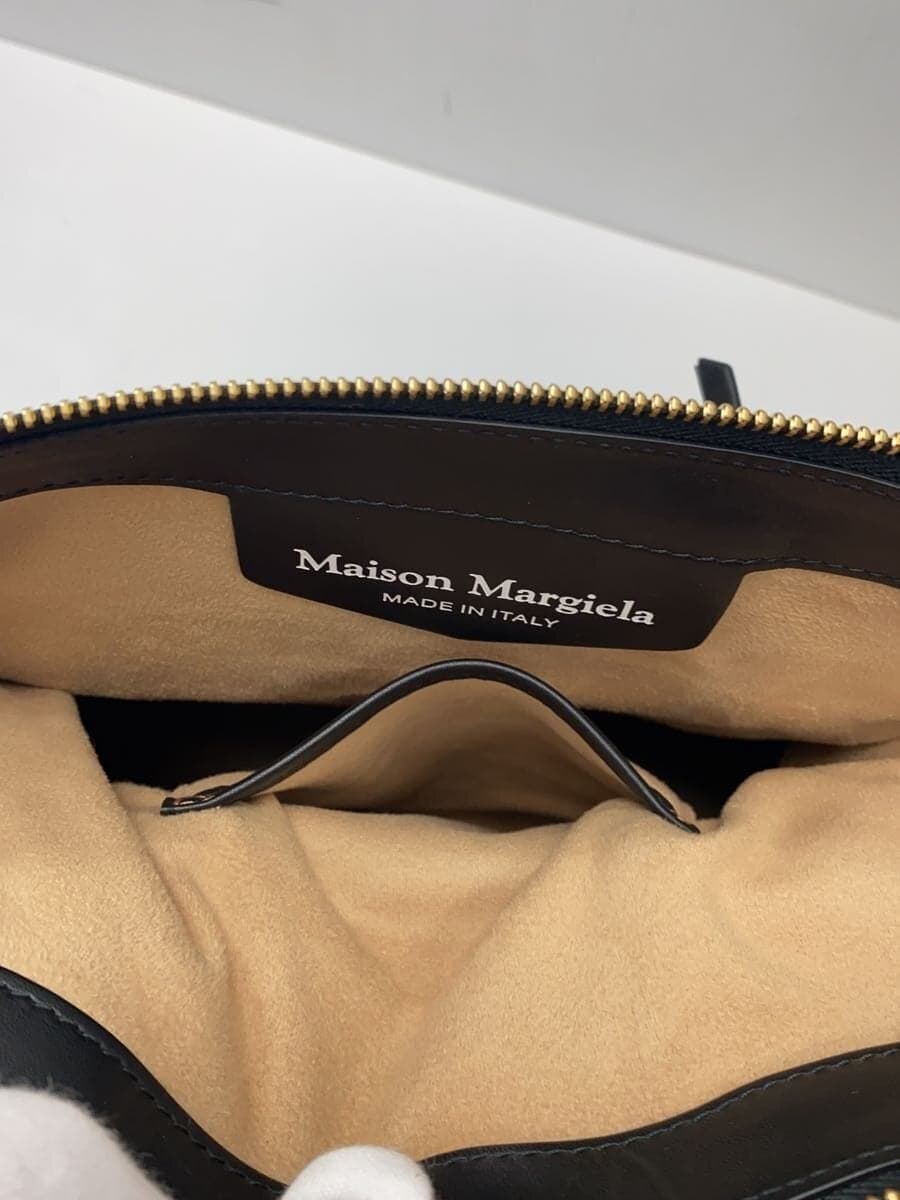 Maison Margiela Shoulder Bag Leather BLK Solid S56WG0093 6