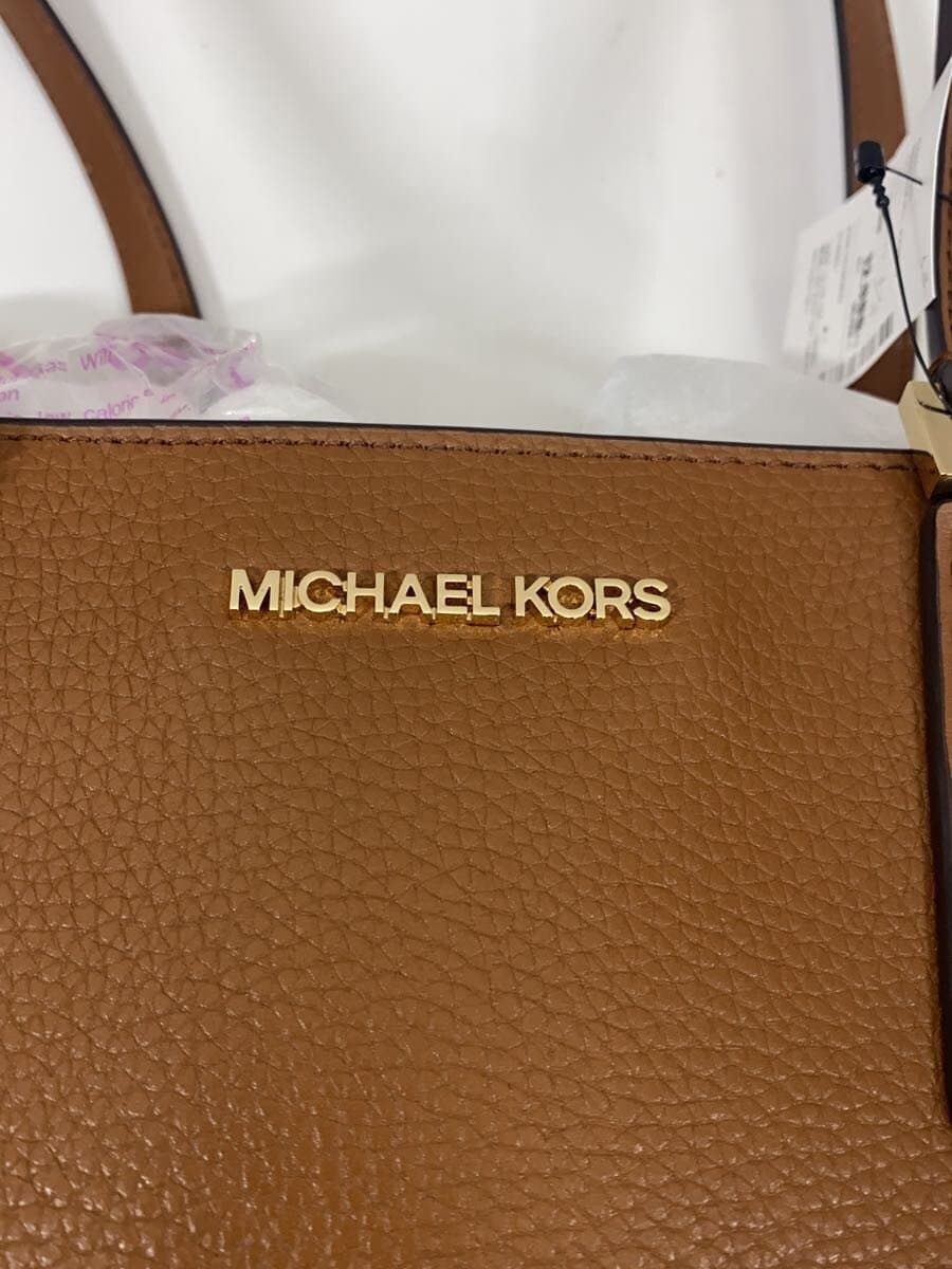 MICHAEL KORS Shoulder Bag Leather BRW Plain 35F3GCFT9T 5