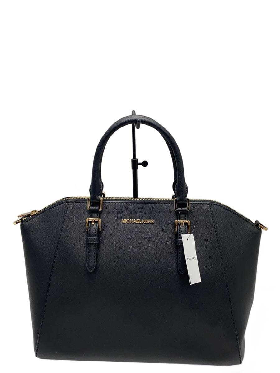 MICHAEL KORS handbag -- BLK plain 35H5GC6S3L