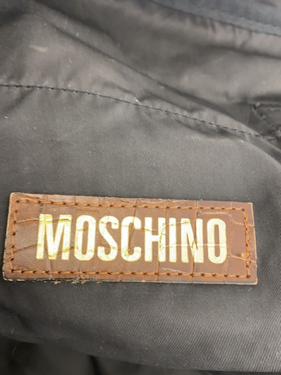 MOSCHINO Boston Bag Nylon BLK Solid 5