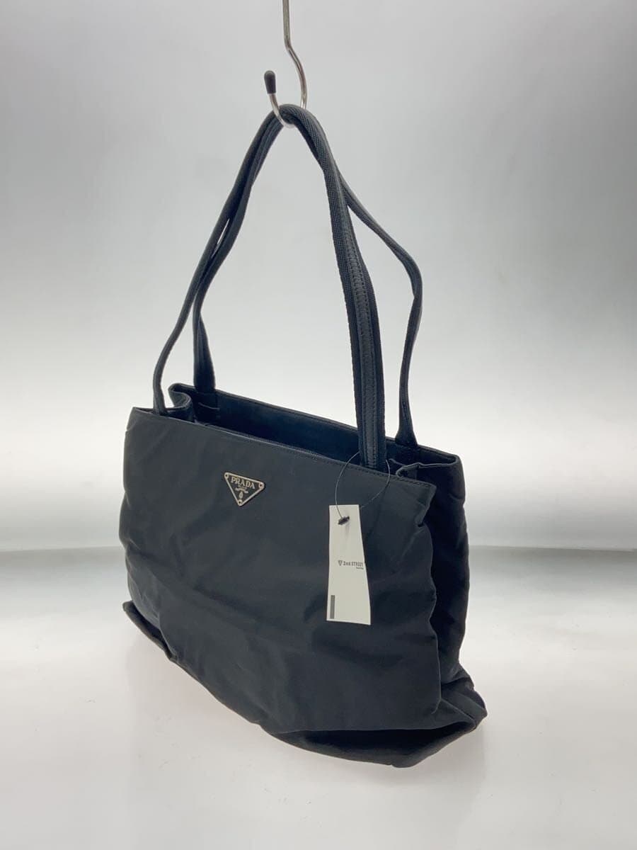 PRADA Handbag Nylon BLK Solid 2