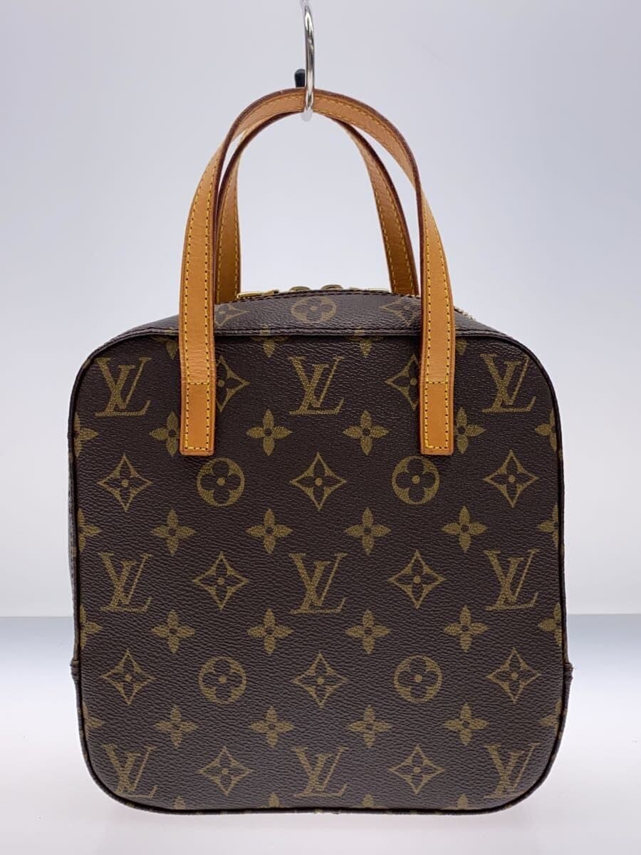 LOUIS VUITTON Spontini _Monogram Canvas PVC BRW 3