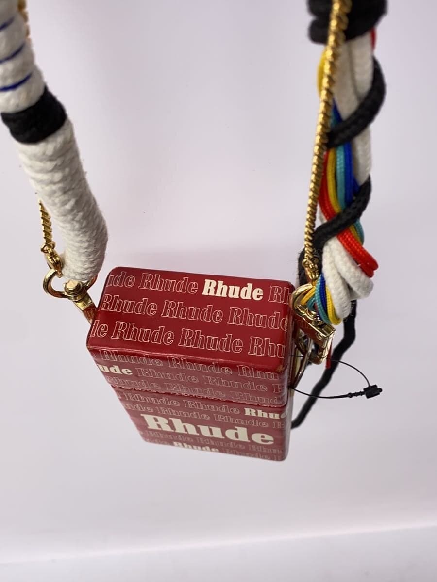 RHUDE Shoulder Bag RED 4