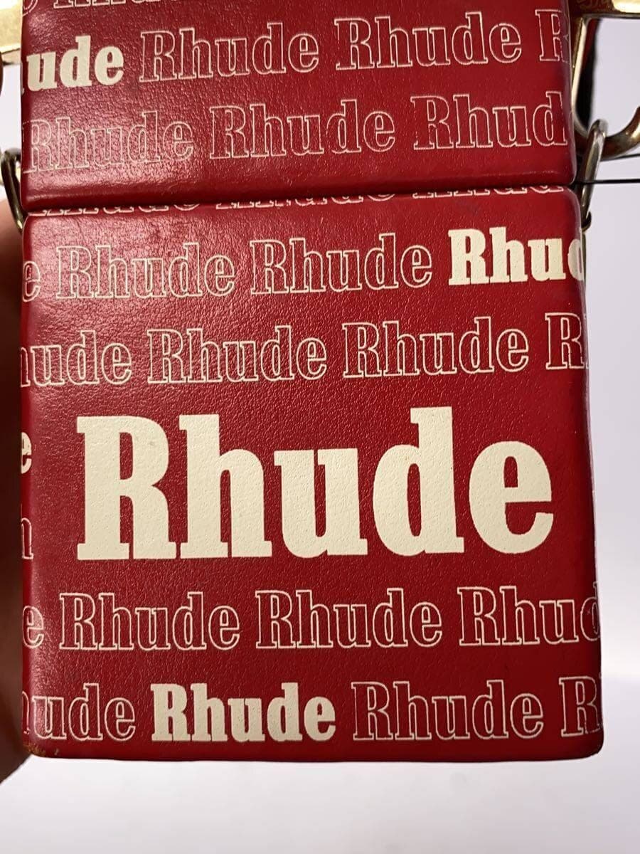 RHUDE Shoulder Bag RED 5