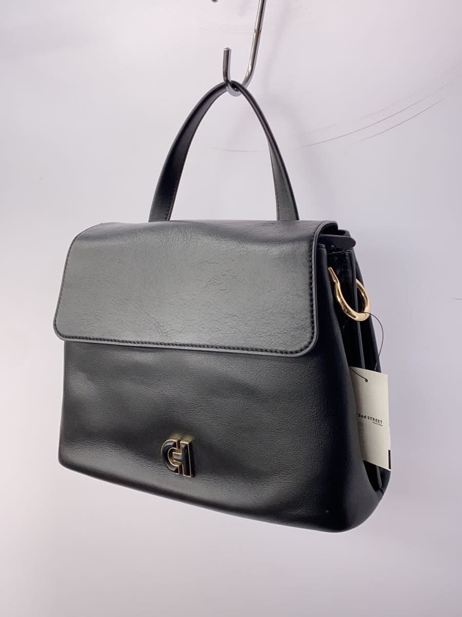 COLE HAAN Shoulder Bag Leather BLK 2