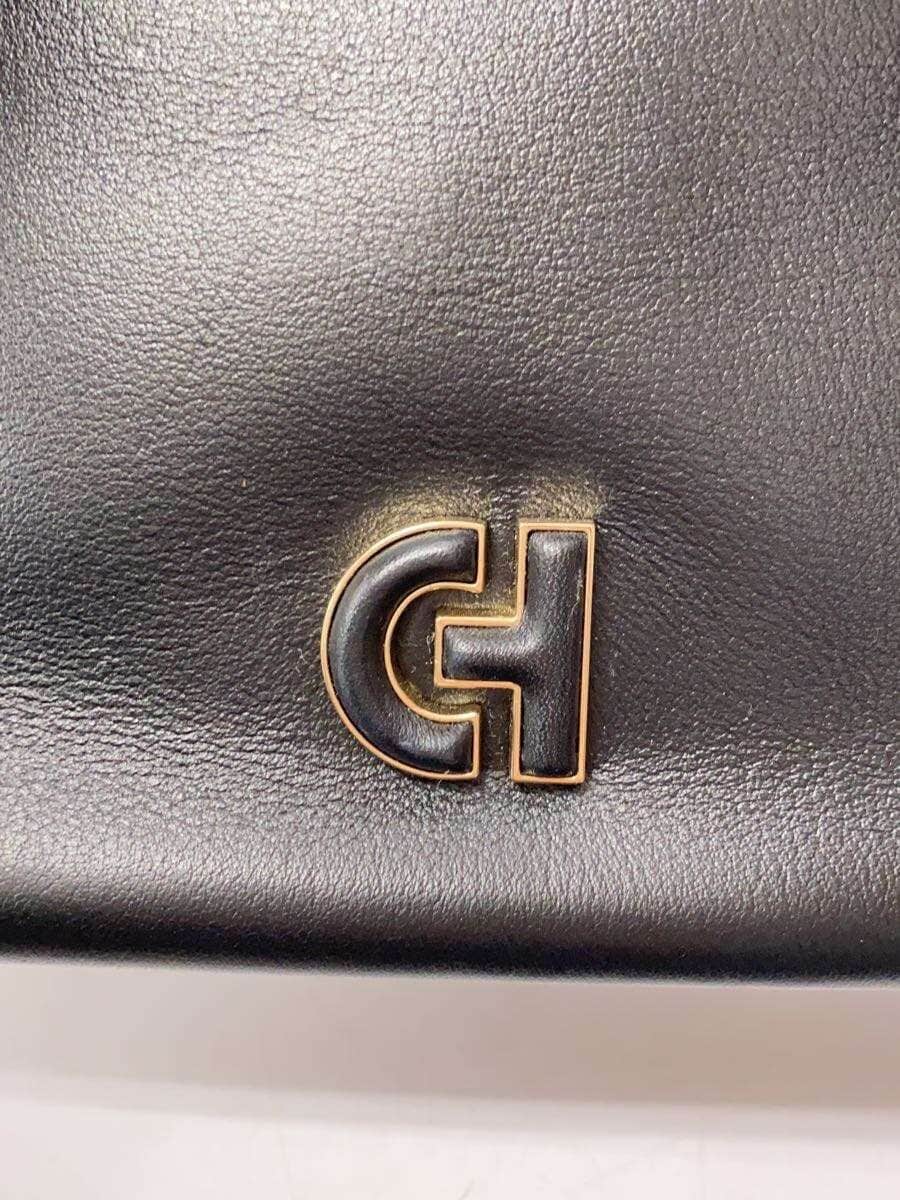 COLE HAAN Shoulder Bag Leather BLK 5