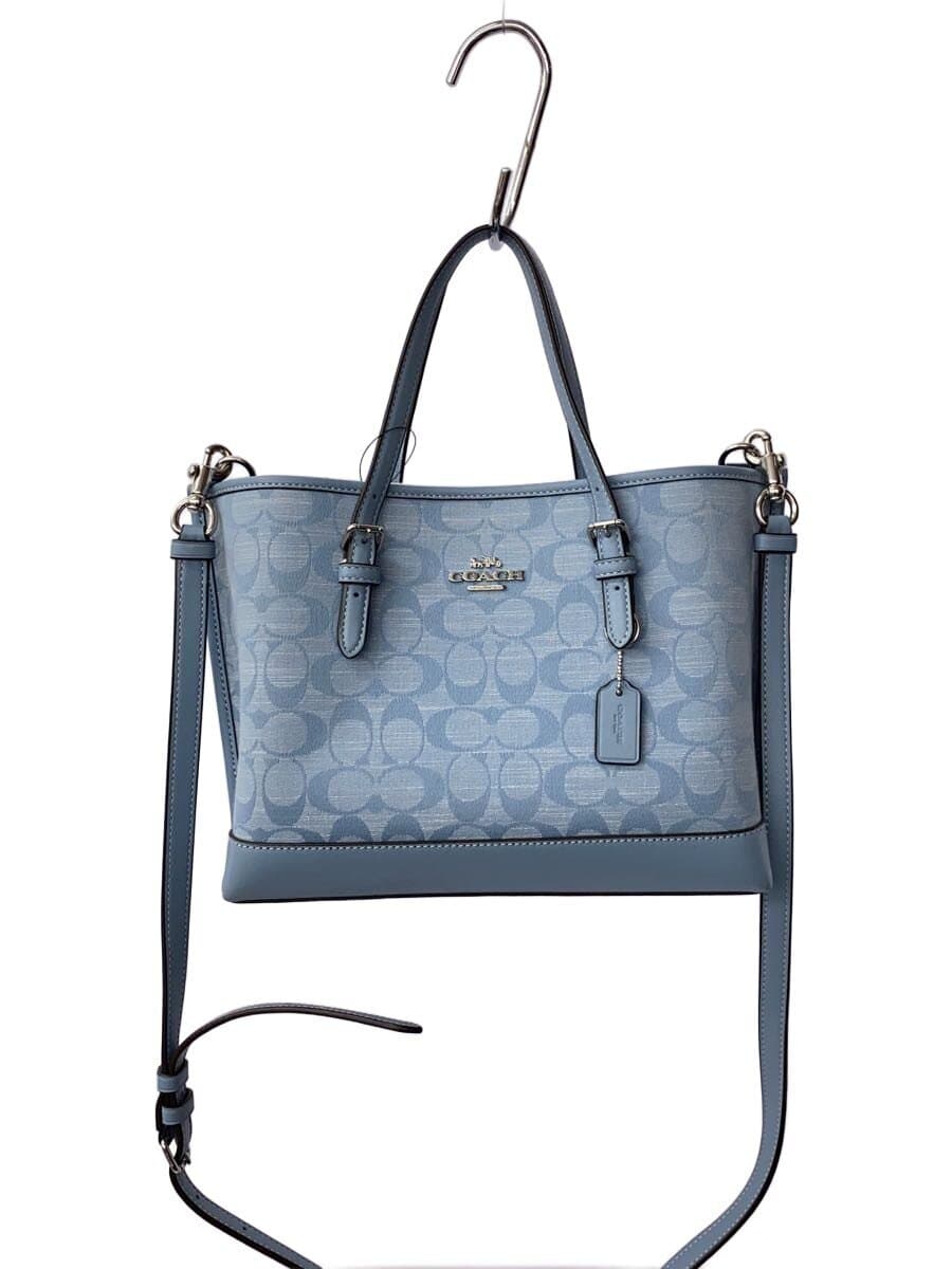 COACH Shoulder Bag BLU ch228