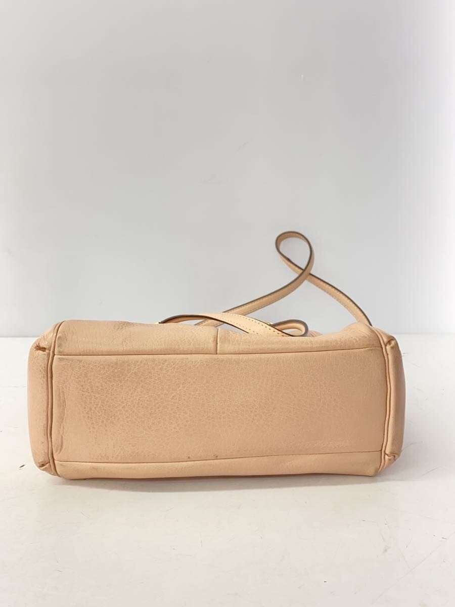 COACH Shoulder Bag Leather PNK 27862 4