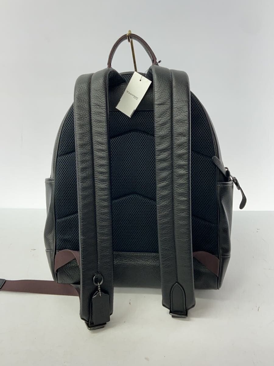 COACH Backpack Leather BLK C5388 3