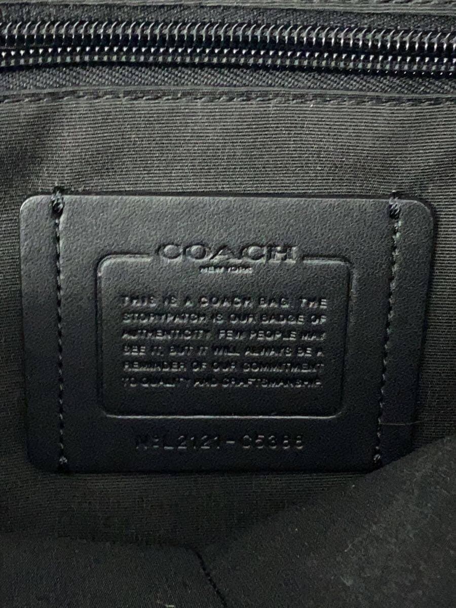 COACH Backpack Leather BLK C5388 5