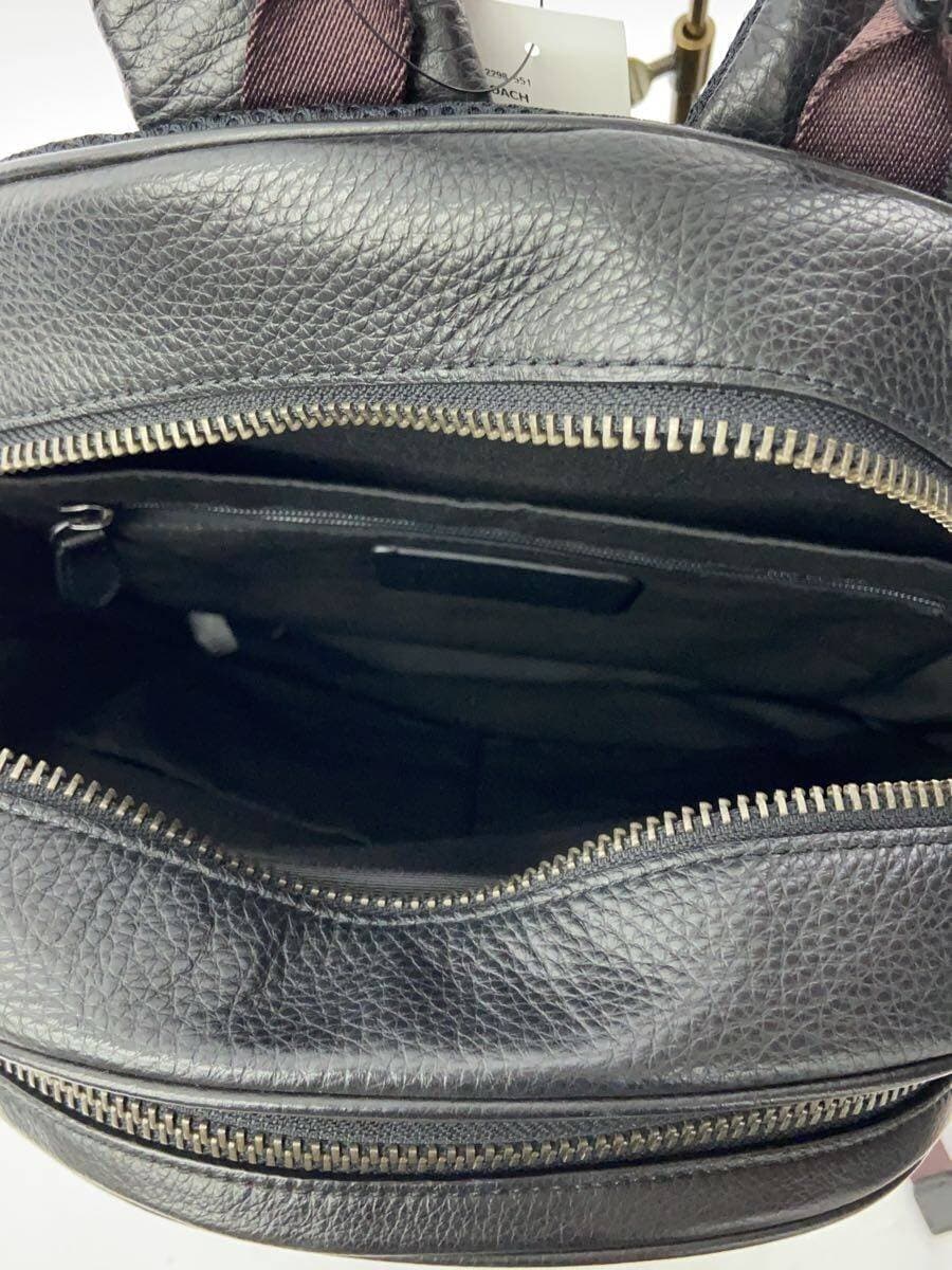 COACH Backpack Leather BLK C5388 6