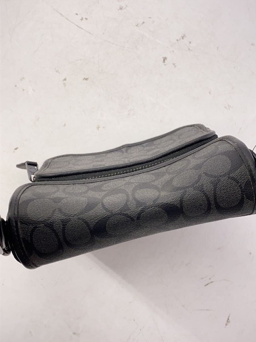 COACH Shoulder Bag PVC BLK C9870 4