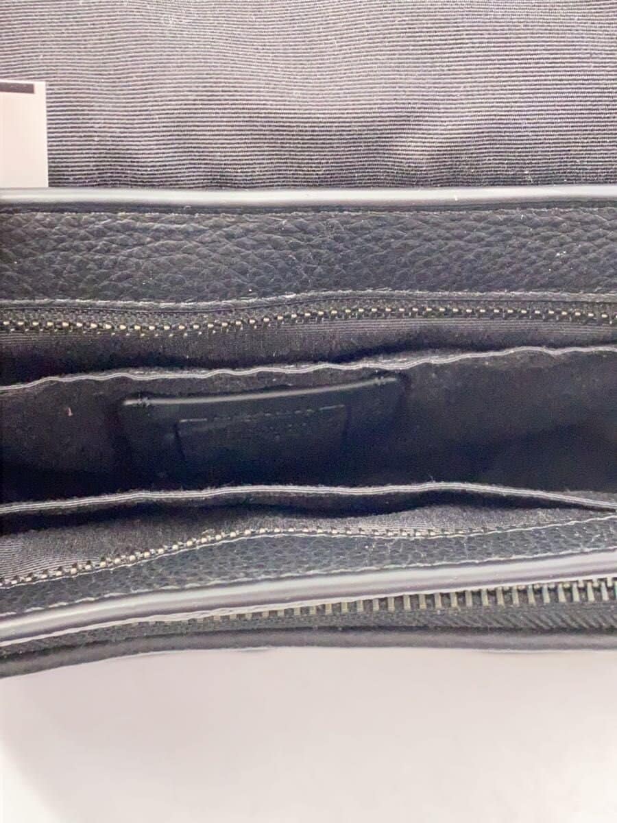 COACH Shoulder Bag PVC BLK C9870 6