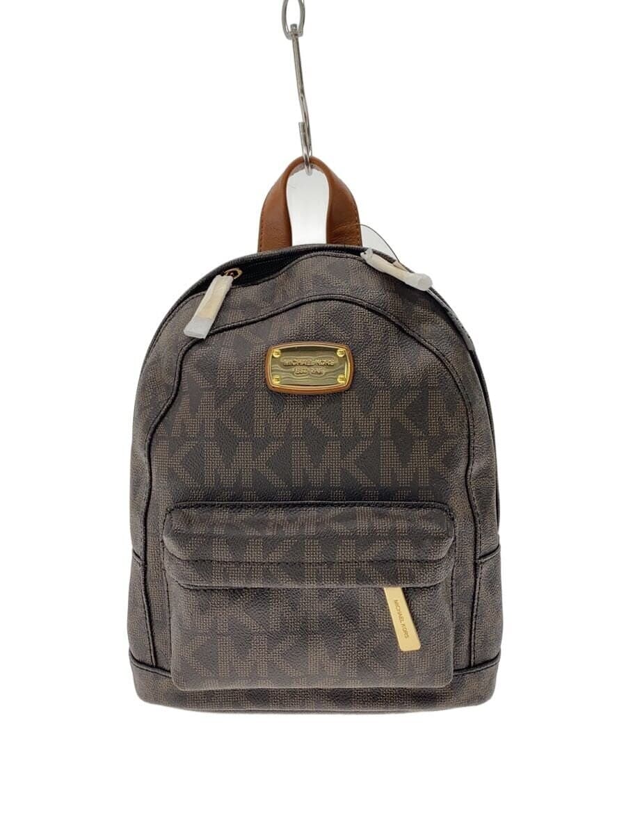 MICHAEL KORS Backpack BRW All Over Pattern 35s6gttb5b