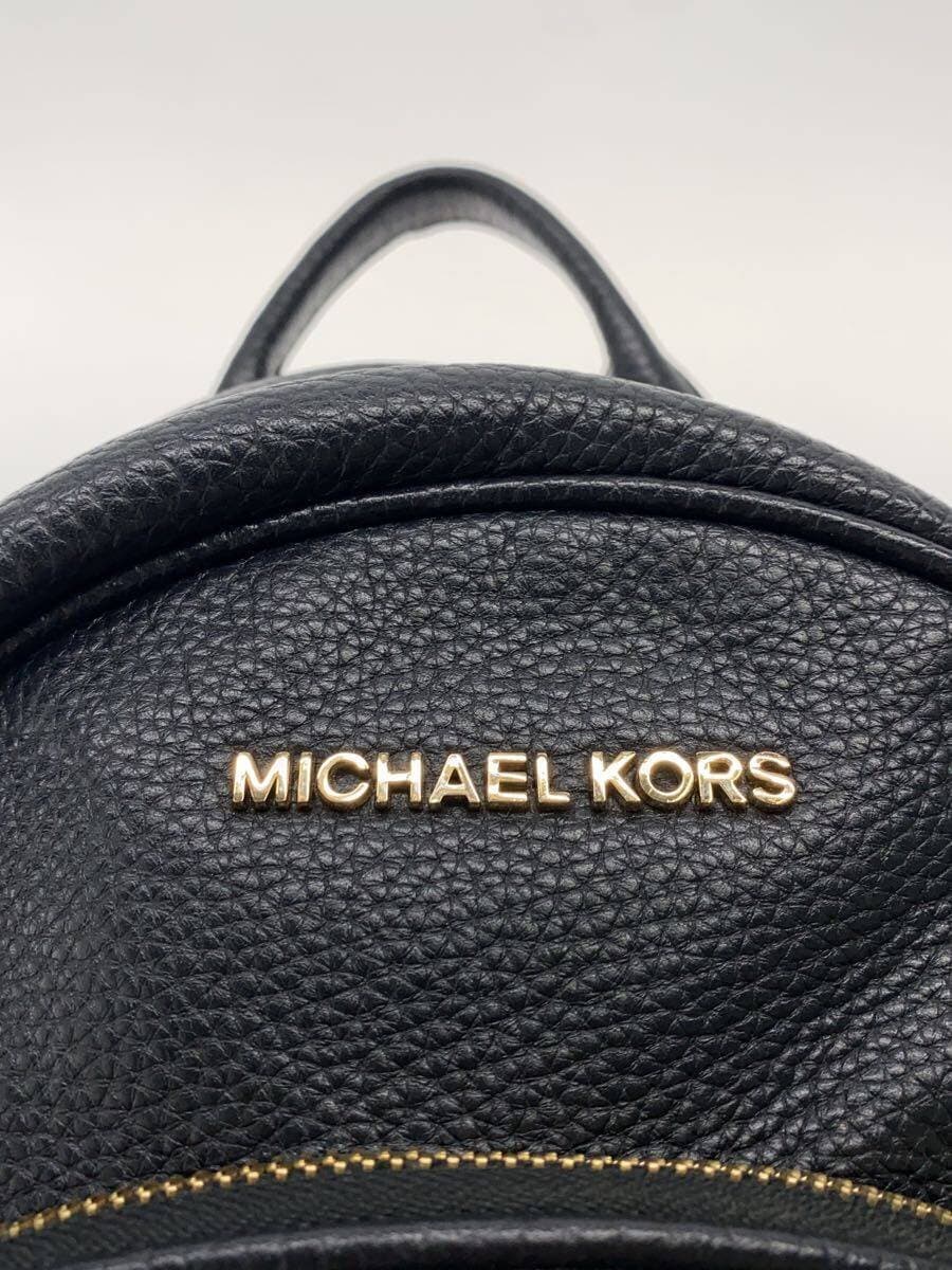 MICHAEL KORS Backpack Leather BLK 35S7GAYB1L 5