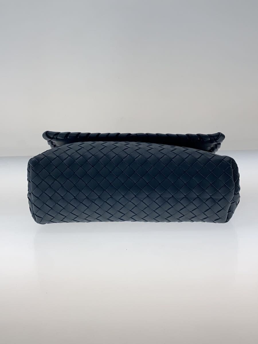 BOTTEGA VENETA Olympia Shoulder Bag Leather BLU B083104910 4