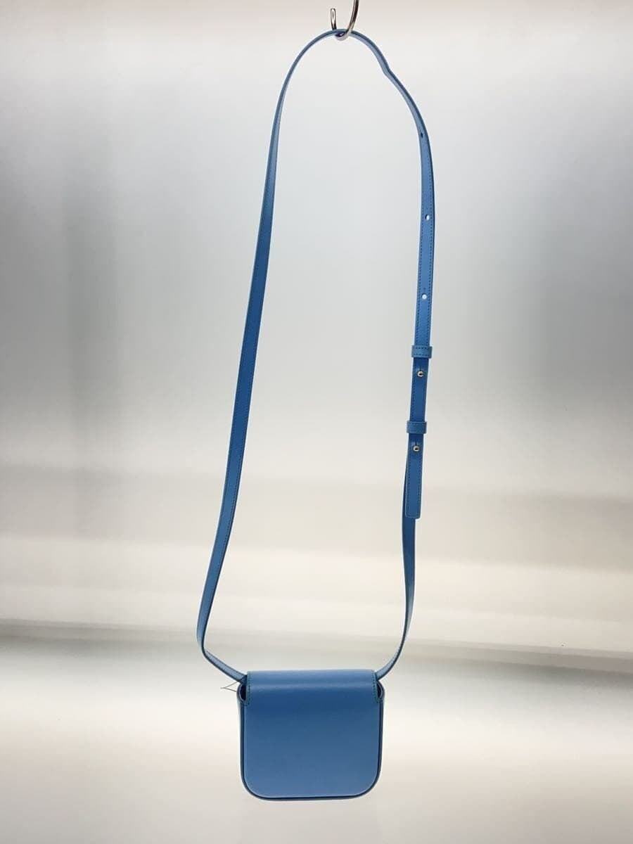 CELINE Mini Claude Shoulder Bag PVC BLU 3