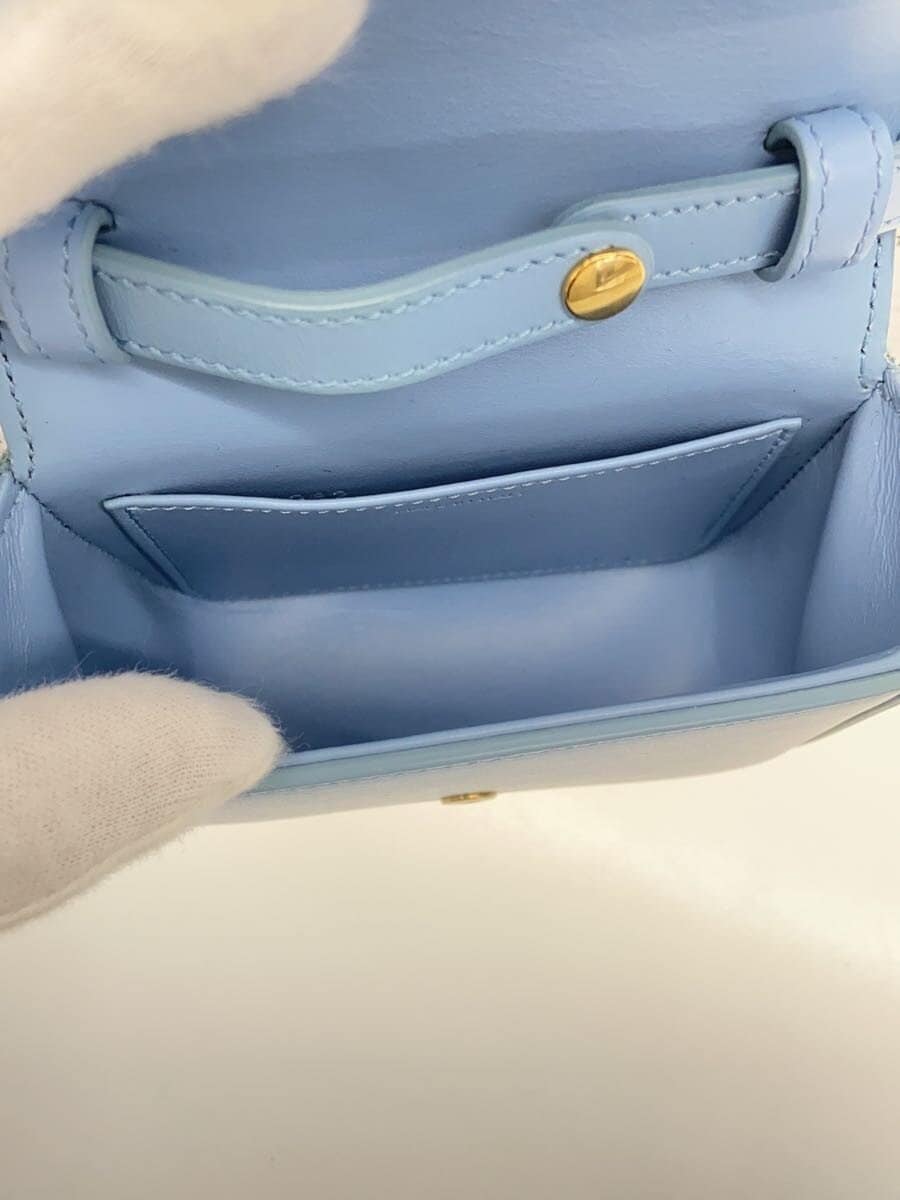 CELINE Mini Claude Shoulder Bag PVC BLU 6