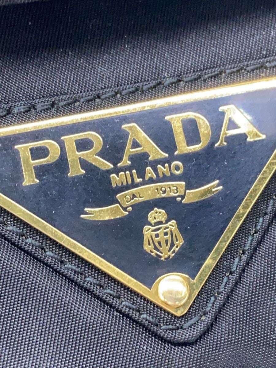 PRADA Handbag Nylon BLK 5
