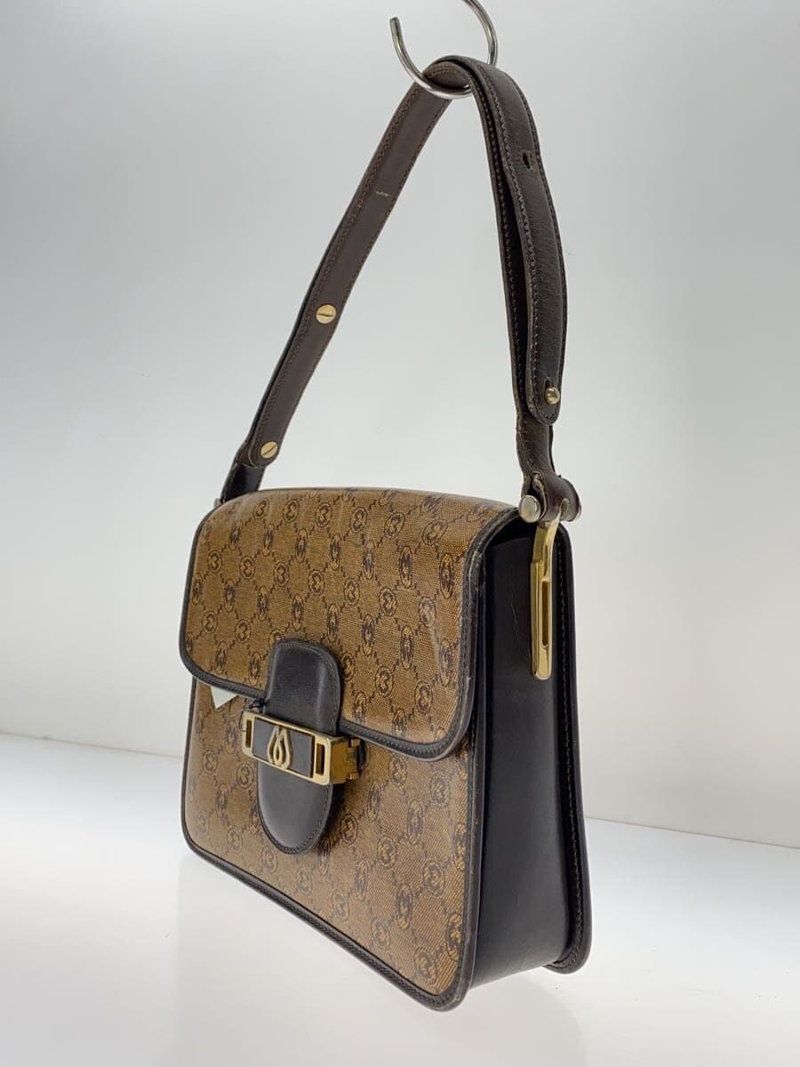 MORABITO Handbag PVC BRW Monogram 2