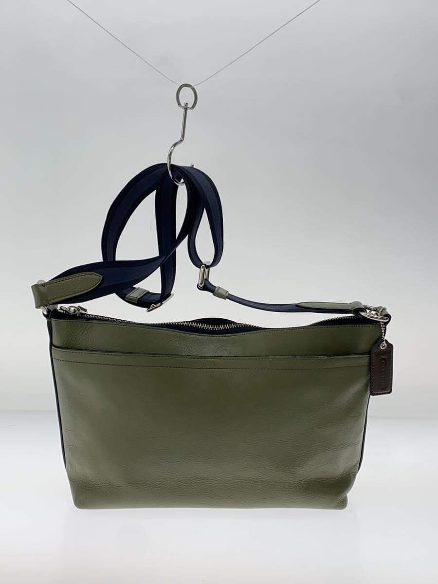 COACH Shoulder Bag Leather KHK Solid F71727 3