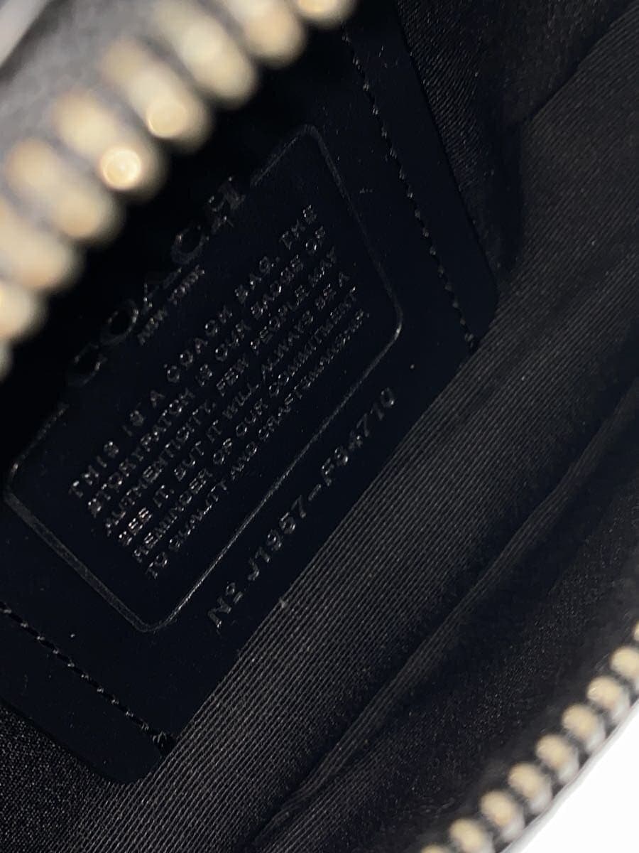 COACH Waist Bag Leather BLK F84710 6