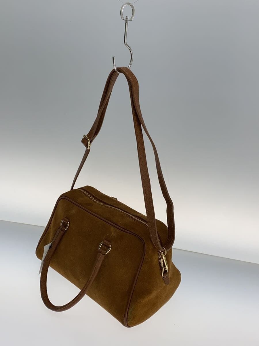 AULENTTI Shoulder Bag Suede BRW Solid 2