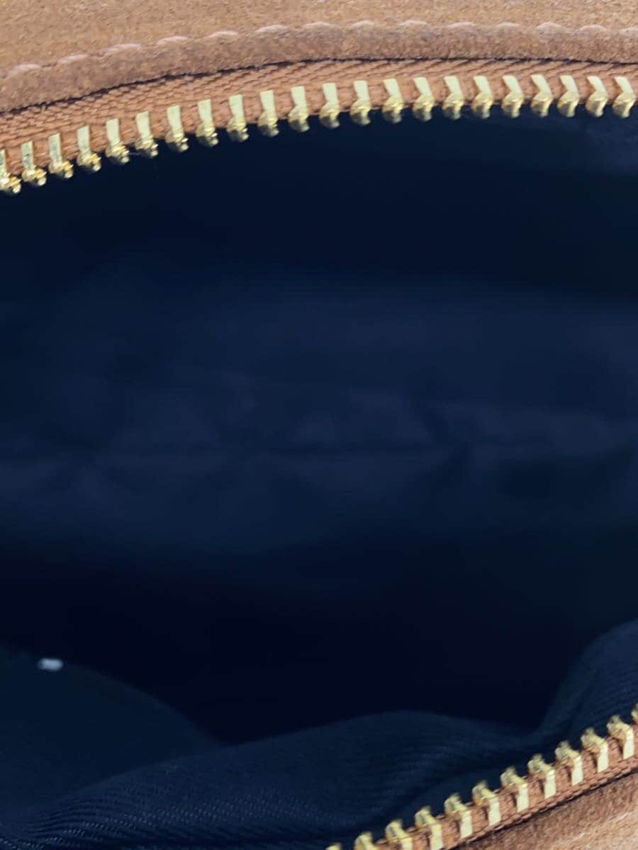 AULENTTI Shoulder Bag Suede BRW Solid 5