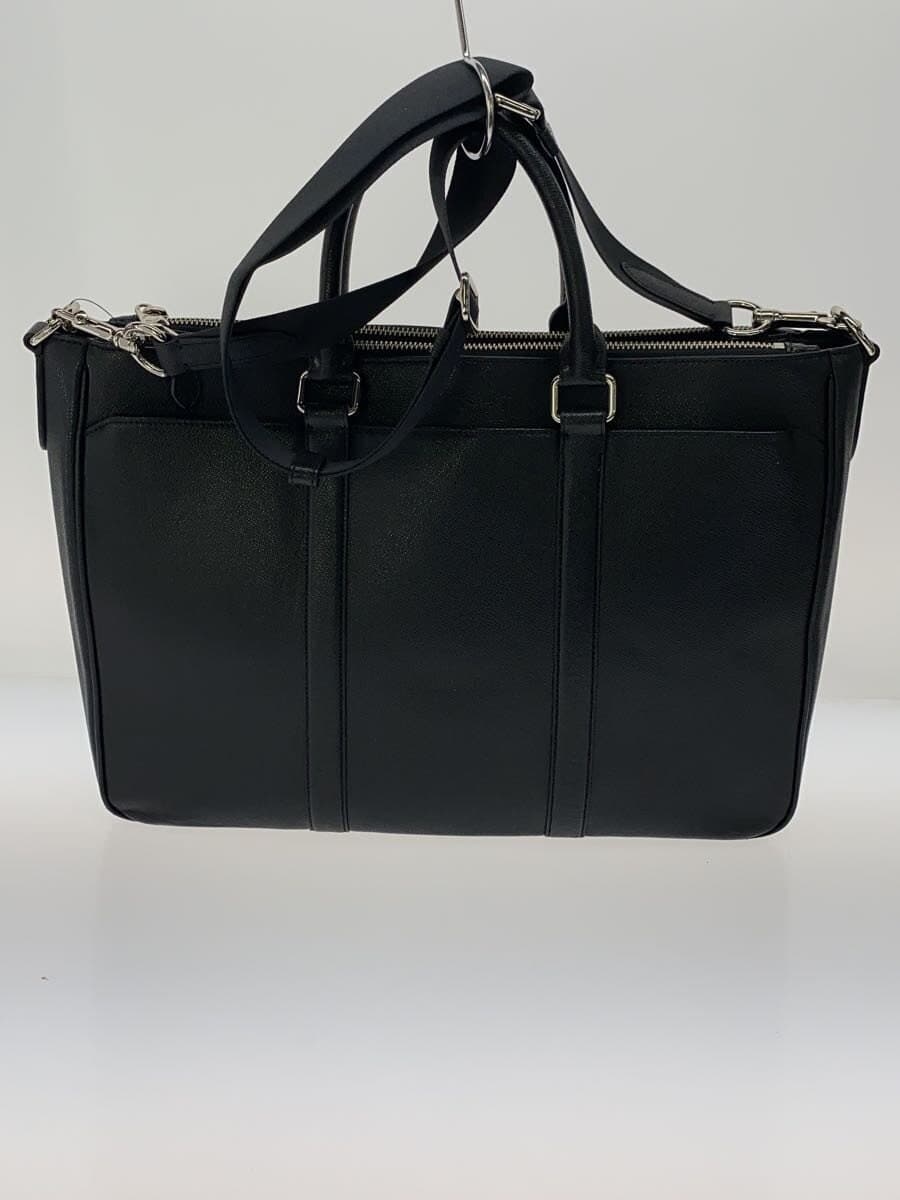 COACH Briefcase Leather BLK F59141 3