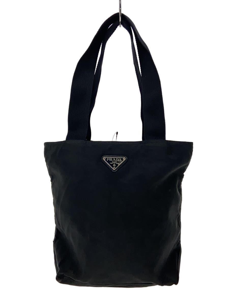 PRADA Handbag Nylon BLK
