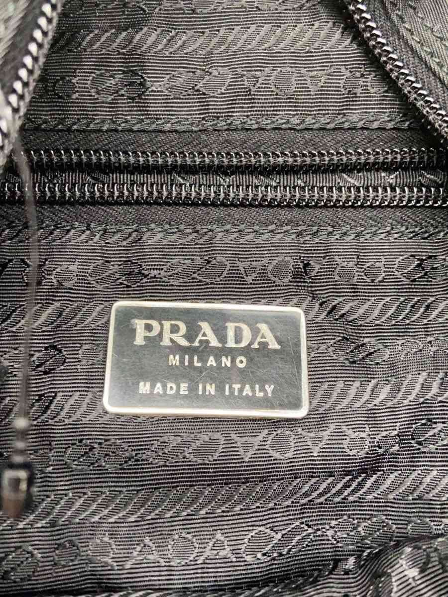 PRADA Handbag Nylon BLK 5