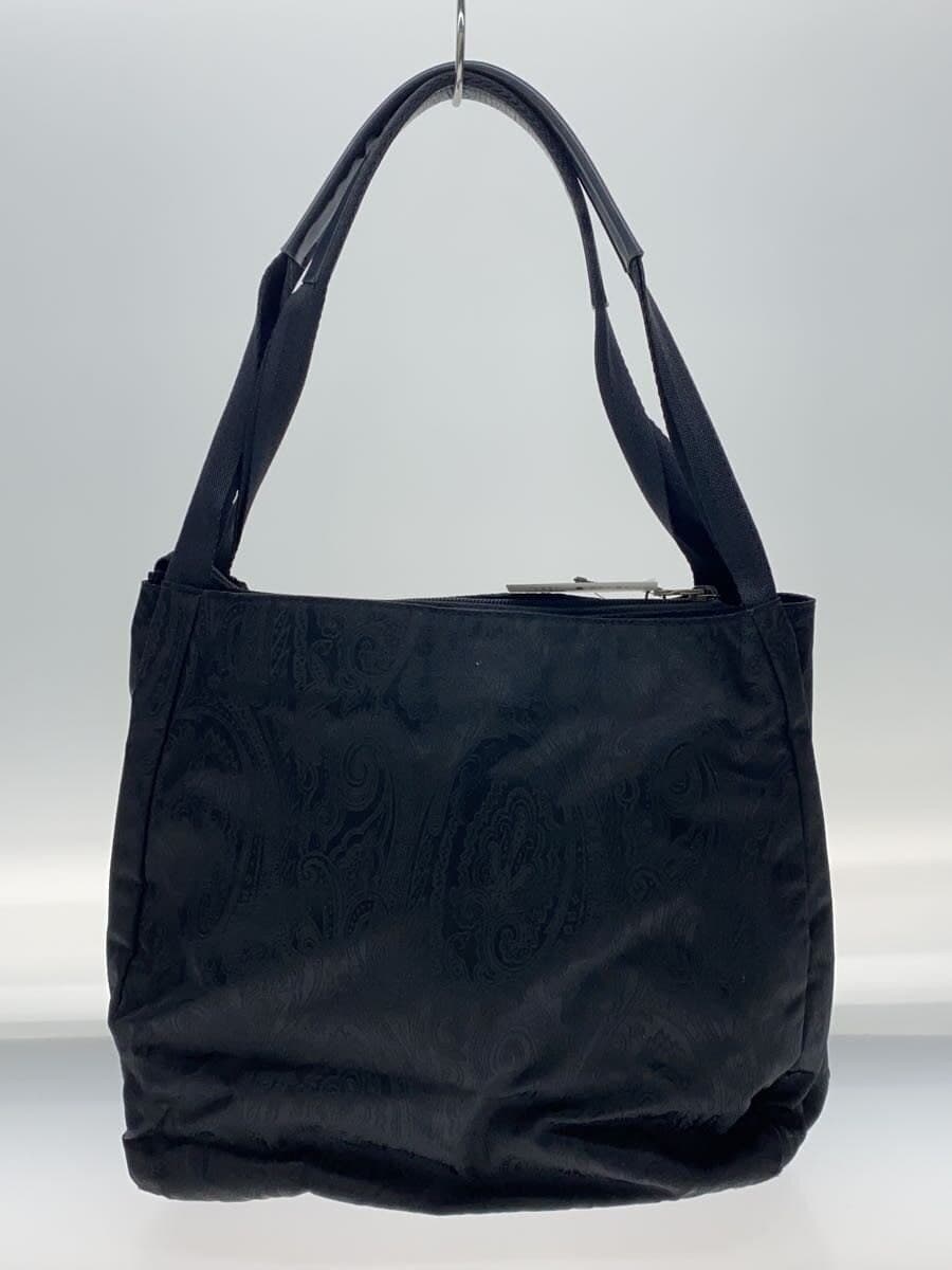ETRO tote bag -- BLK paisley 3