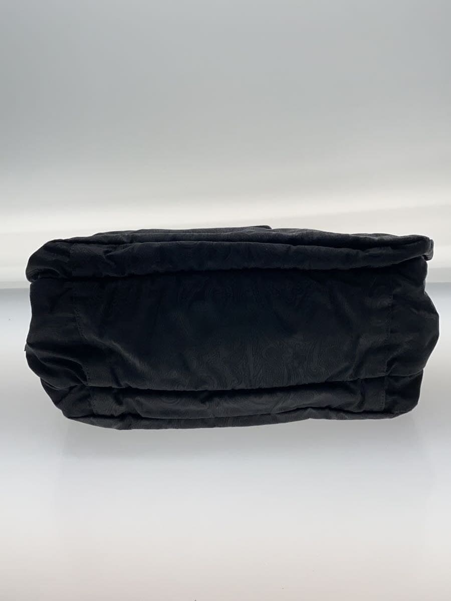 ETRO tote bag -- BLK paisley 4