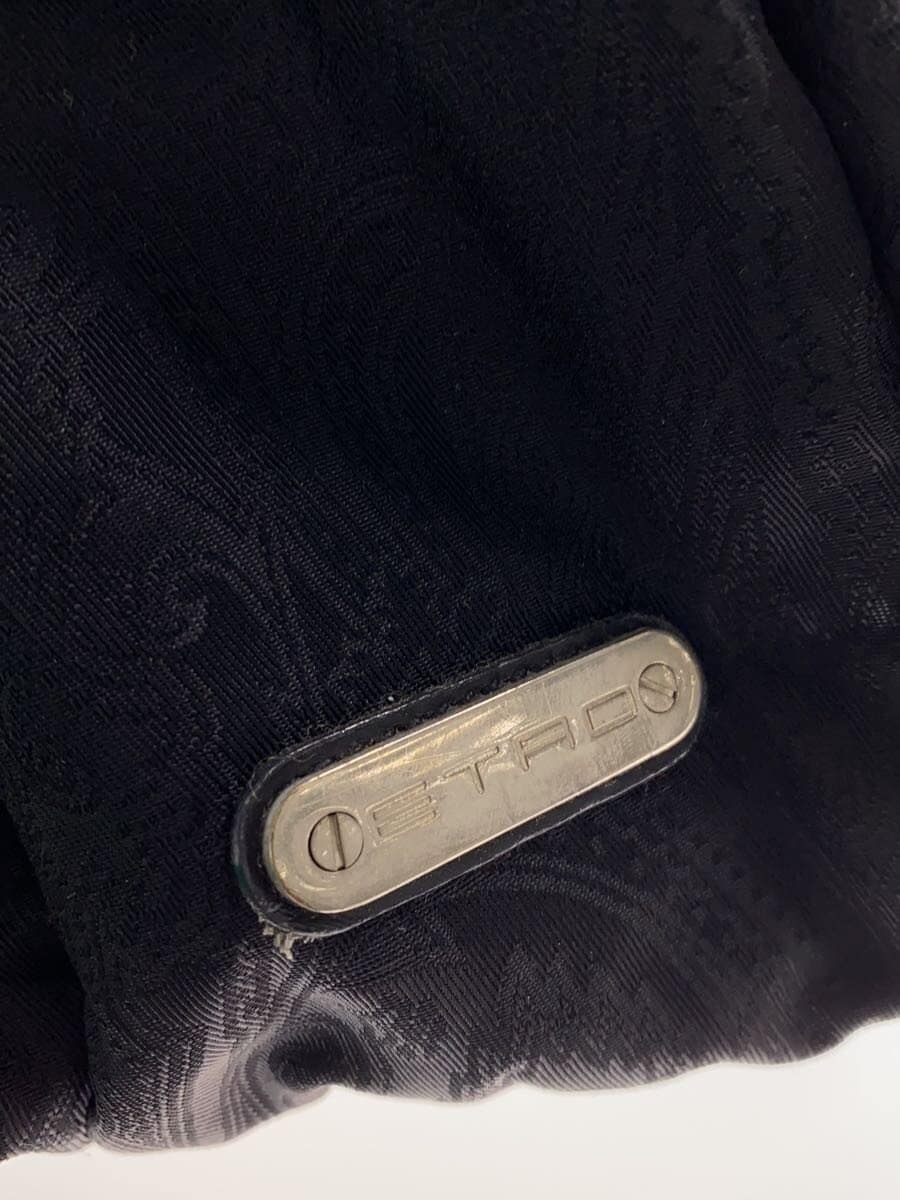 ETRO tote bag -- BLK paisley 5