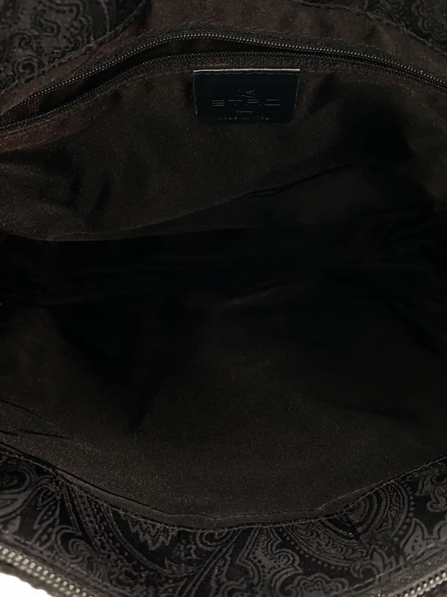 ETRO tote bag -- BLK paisley 6
