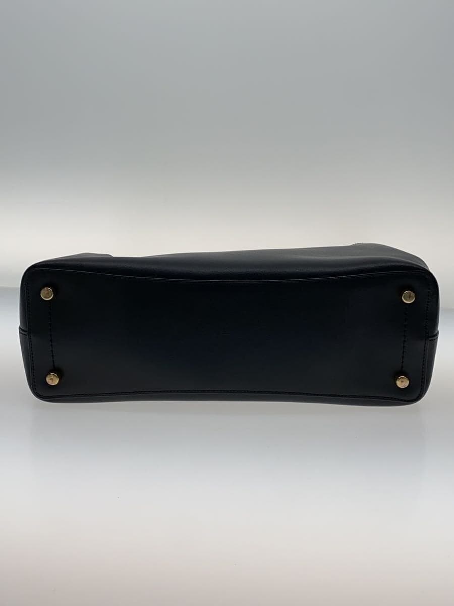 COACH tote bag leather BLK f79988 4