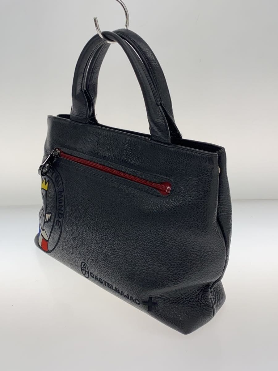 CASTELBAJAC mini tote bag bag leather BLK 030511 2