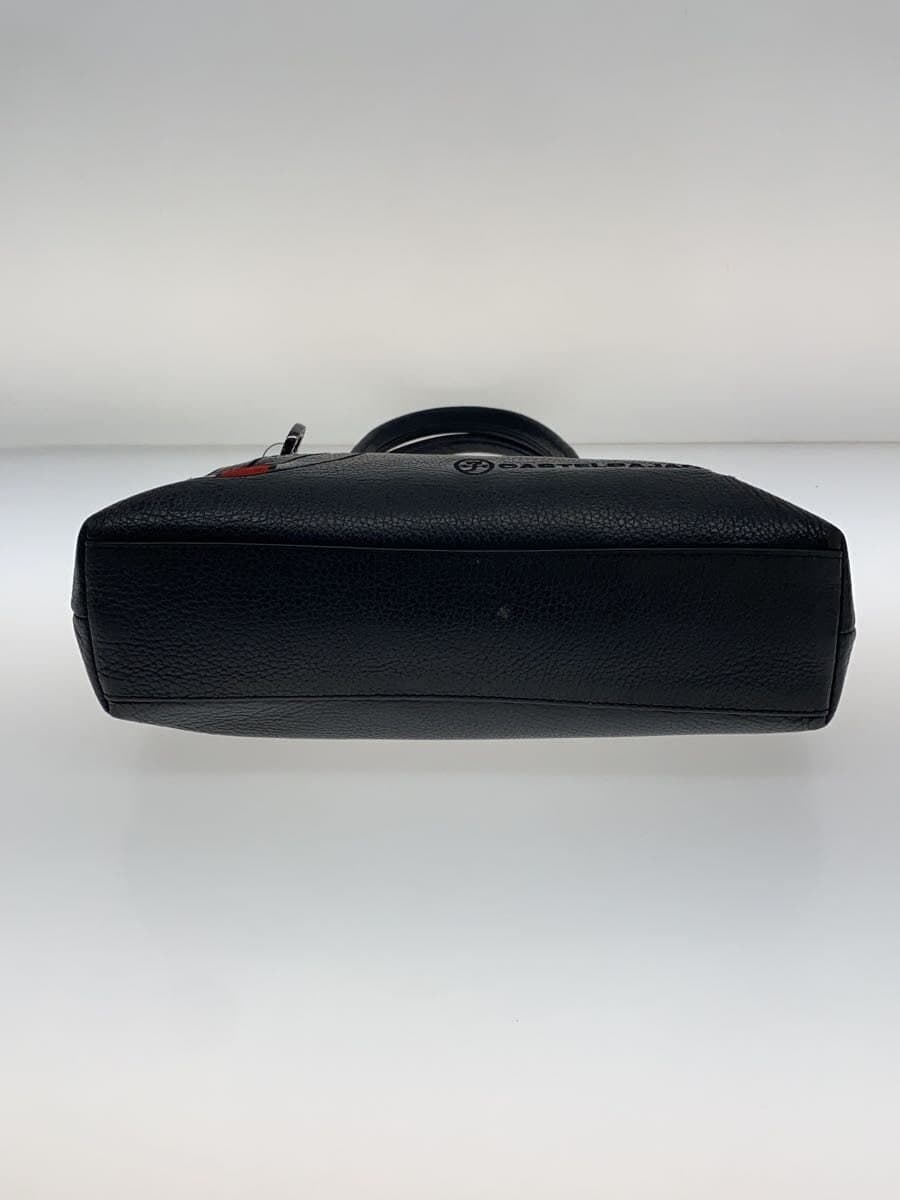 CASTELBAJAC mini tote bag bag leather BLK 030511 4