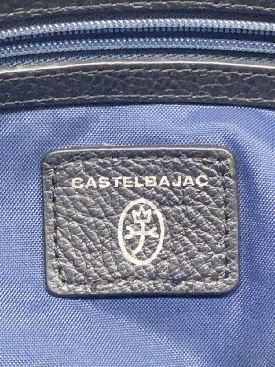 CASTELBAJAC mini tote bag bag leather BLK 030511 5
